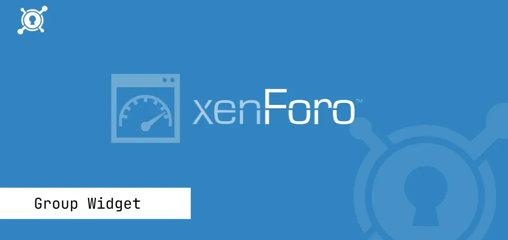 User groups widget - XenForo плагин