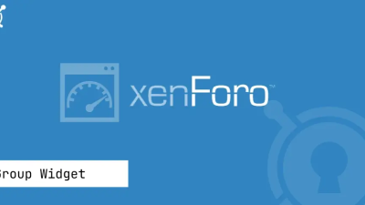 User groups widget - XenForo плагин
